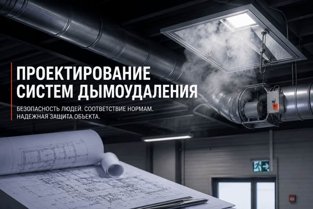 Проектирование систем дымоудаления